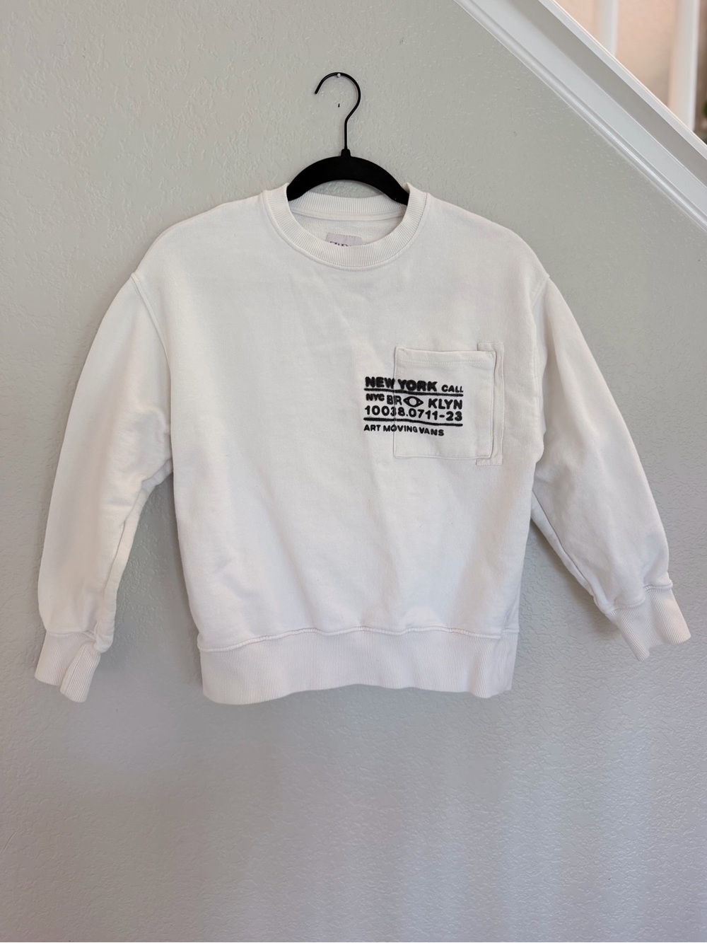 Zara Graphic Sweatshirt – Kids Size 9-10